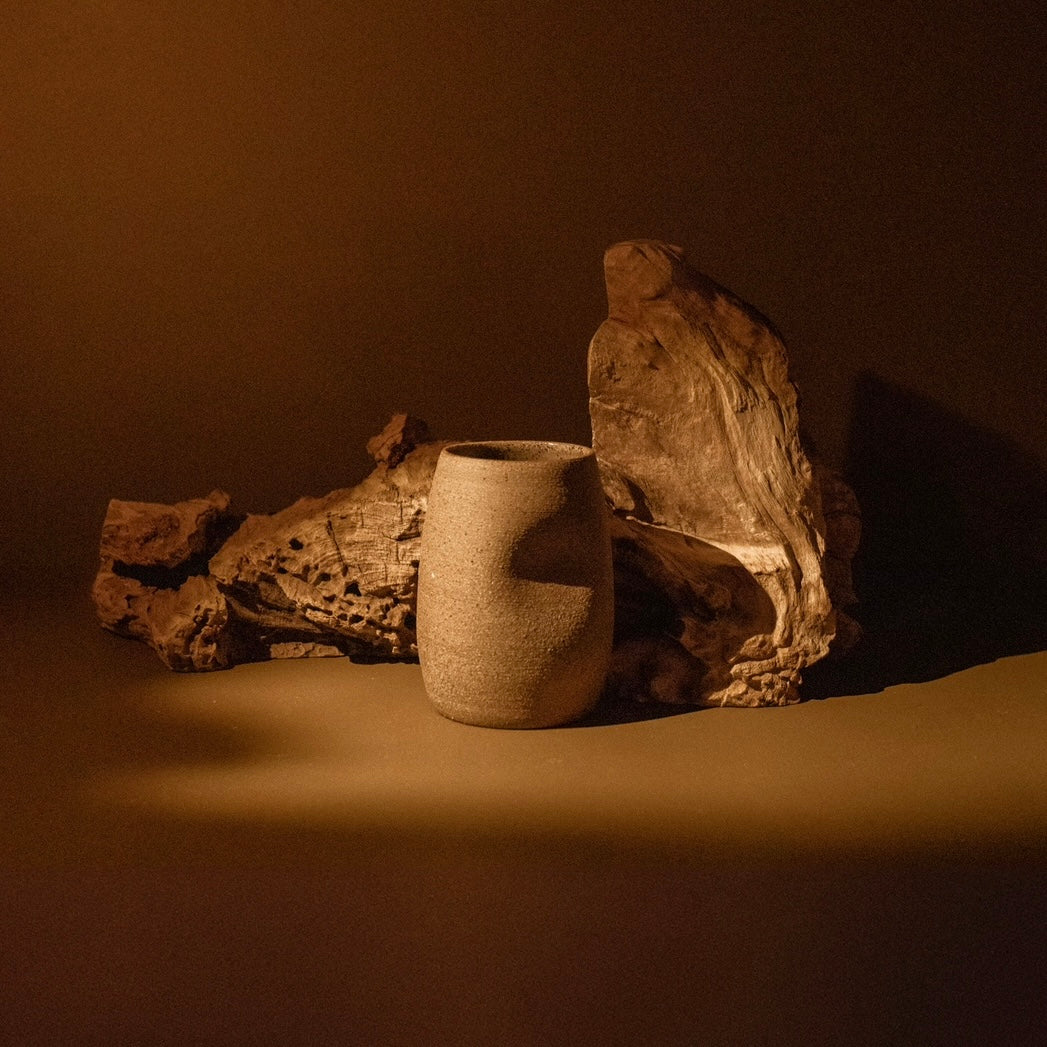 Mocha Stone Pinch Cup