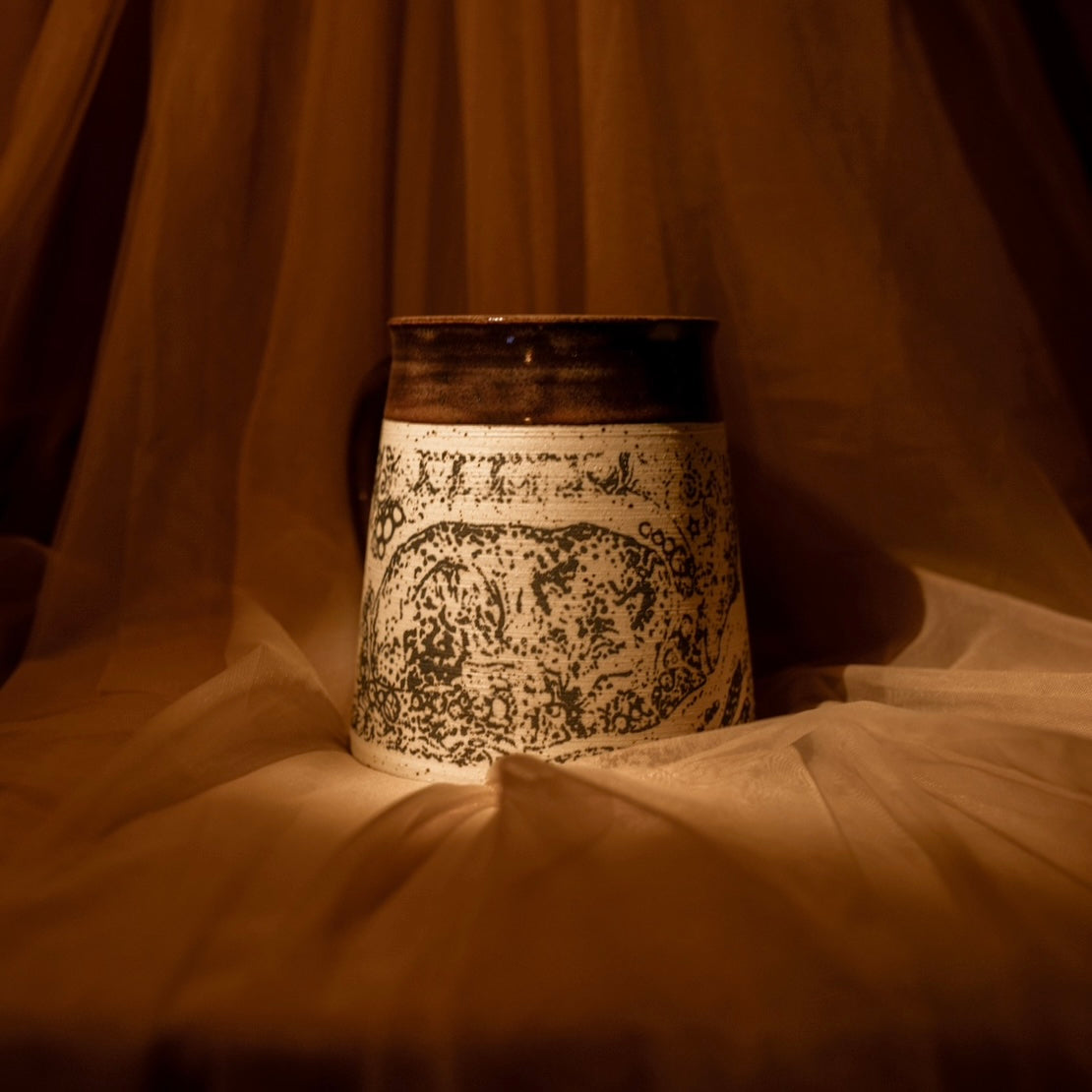 Sleeping Wolf Mug | Meta x Blu