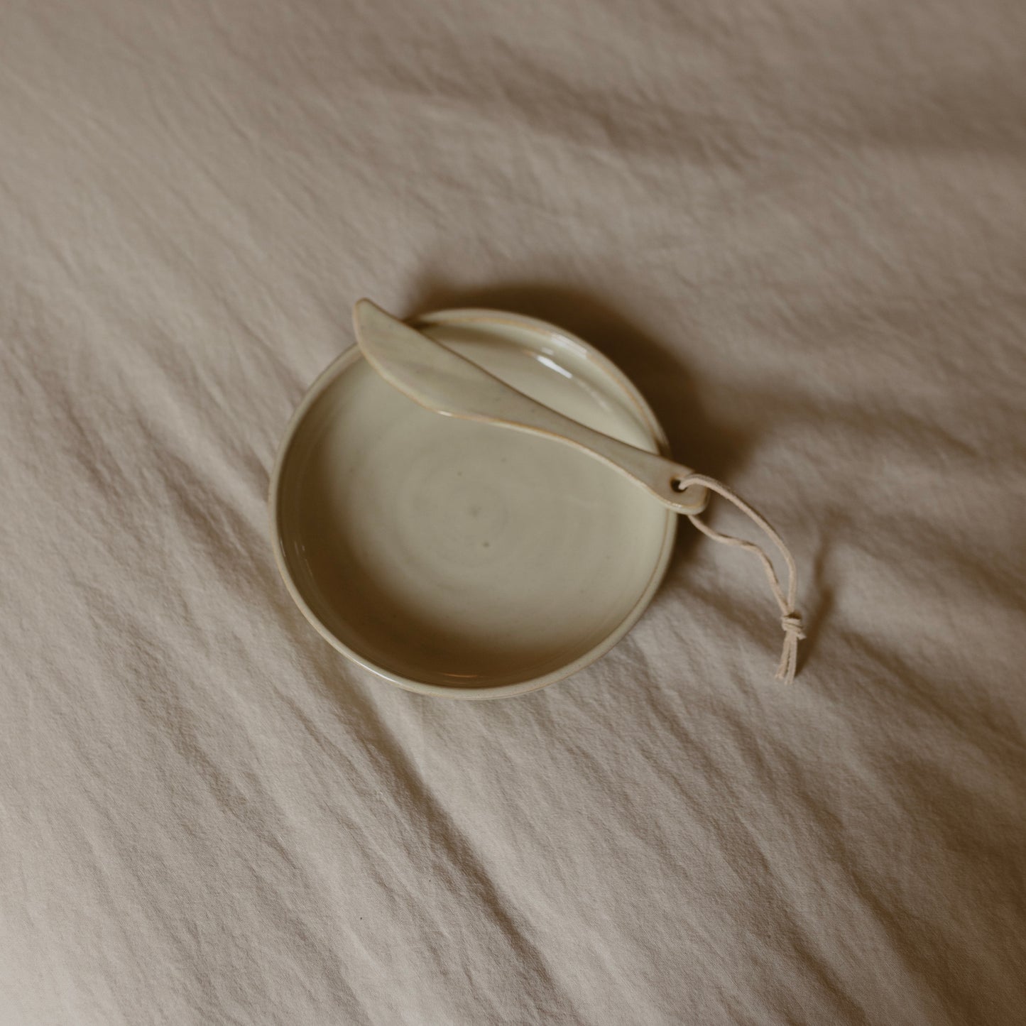 Bowl & Spreader | Sand