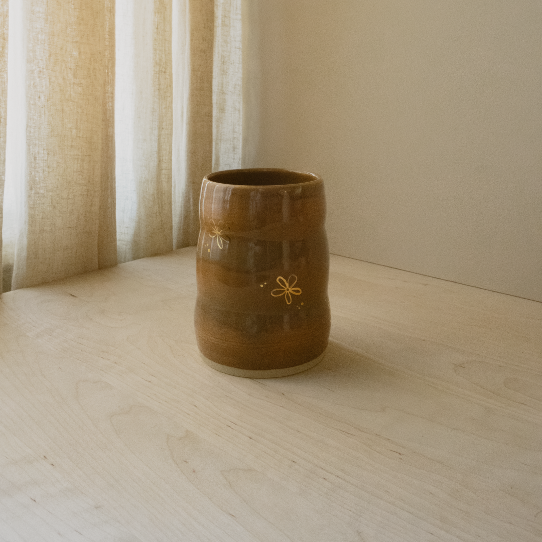Gold Daisy Cup