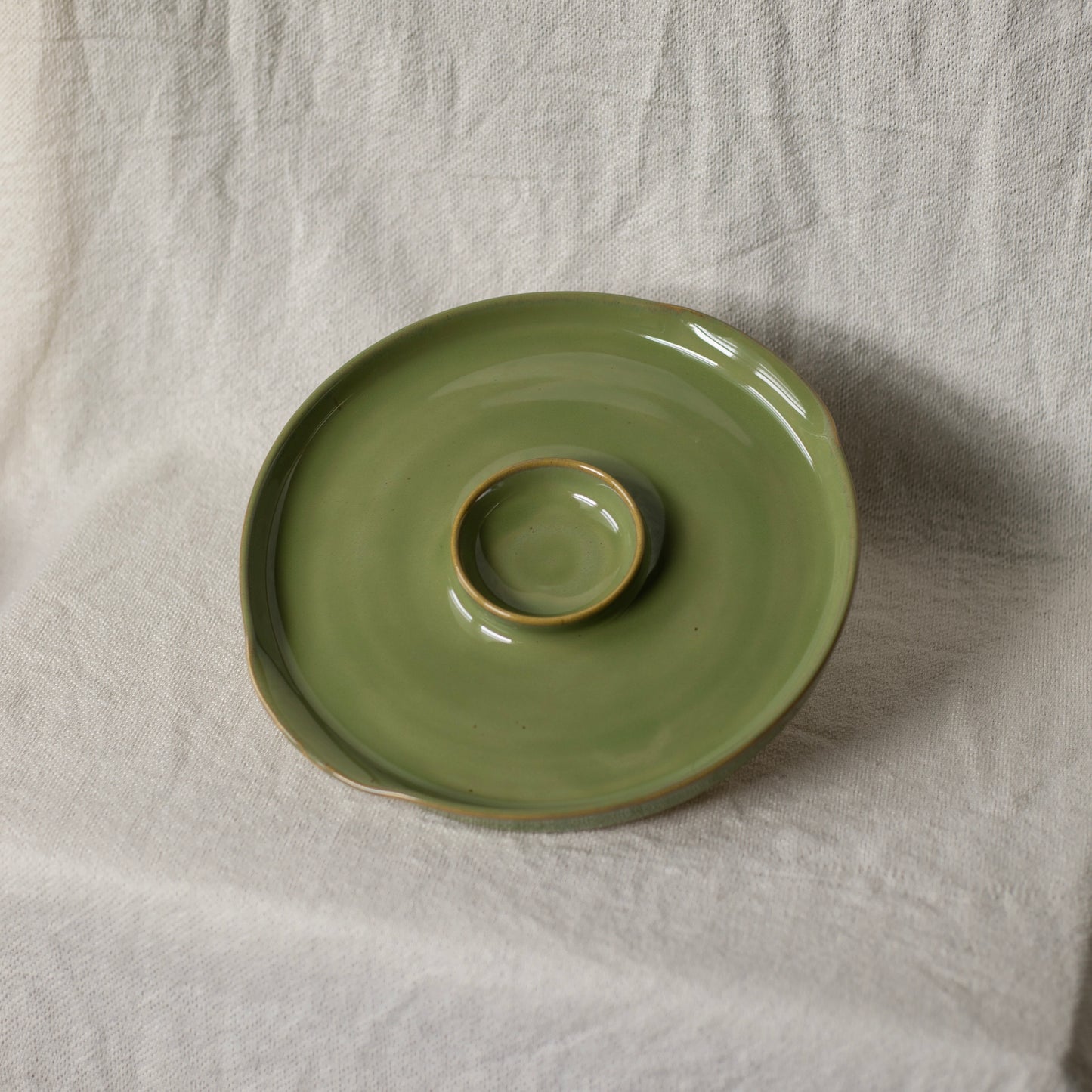 Chip & Dip Platter | Green