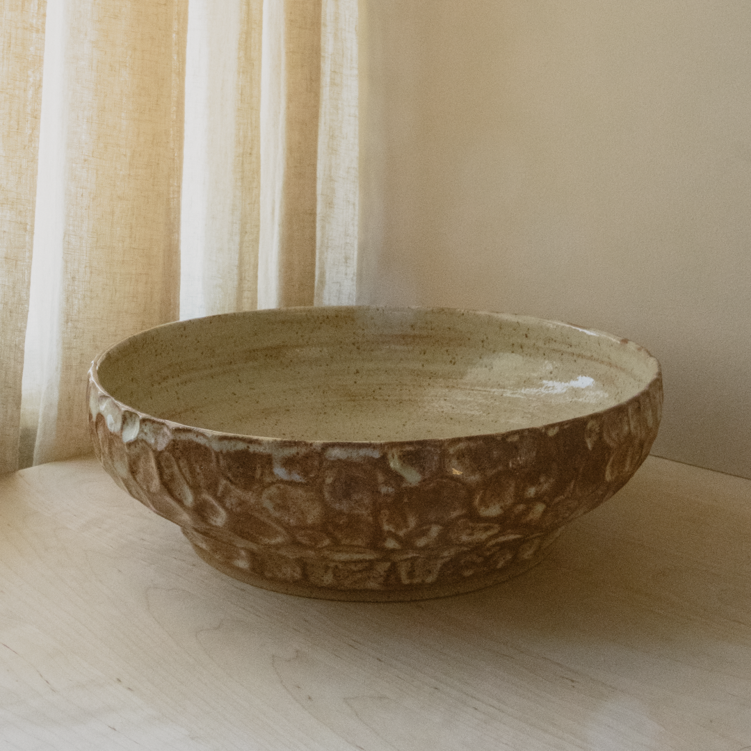 Large Serving Bowl | Pecan