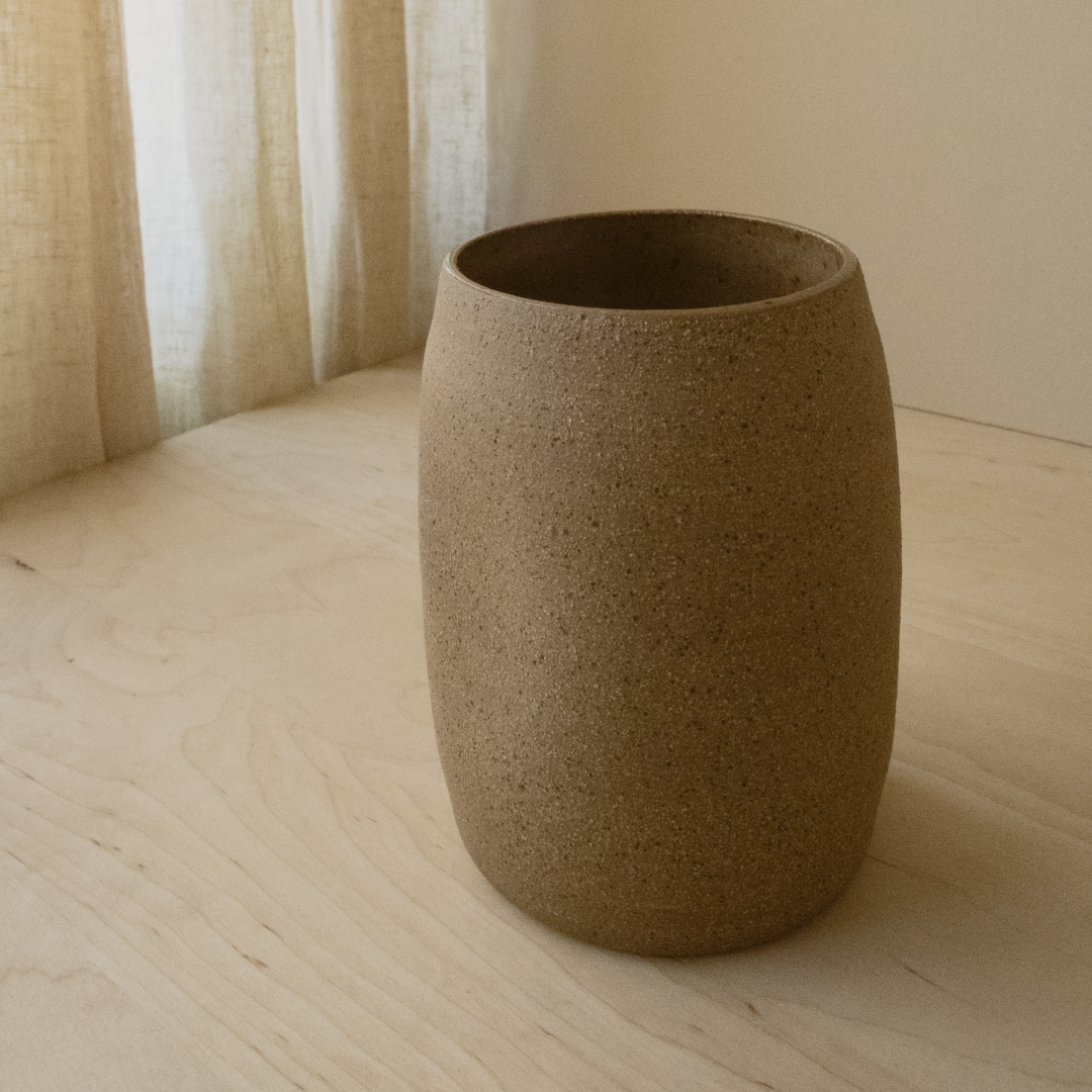 Mocha Stone Pinch Cup