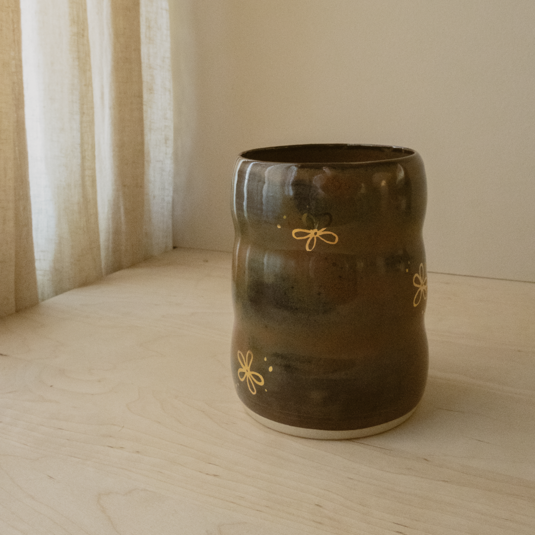 Gold Daisy Cup | Iron