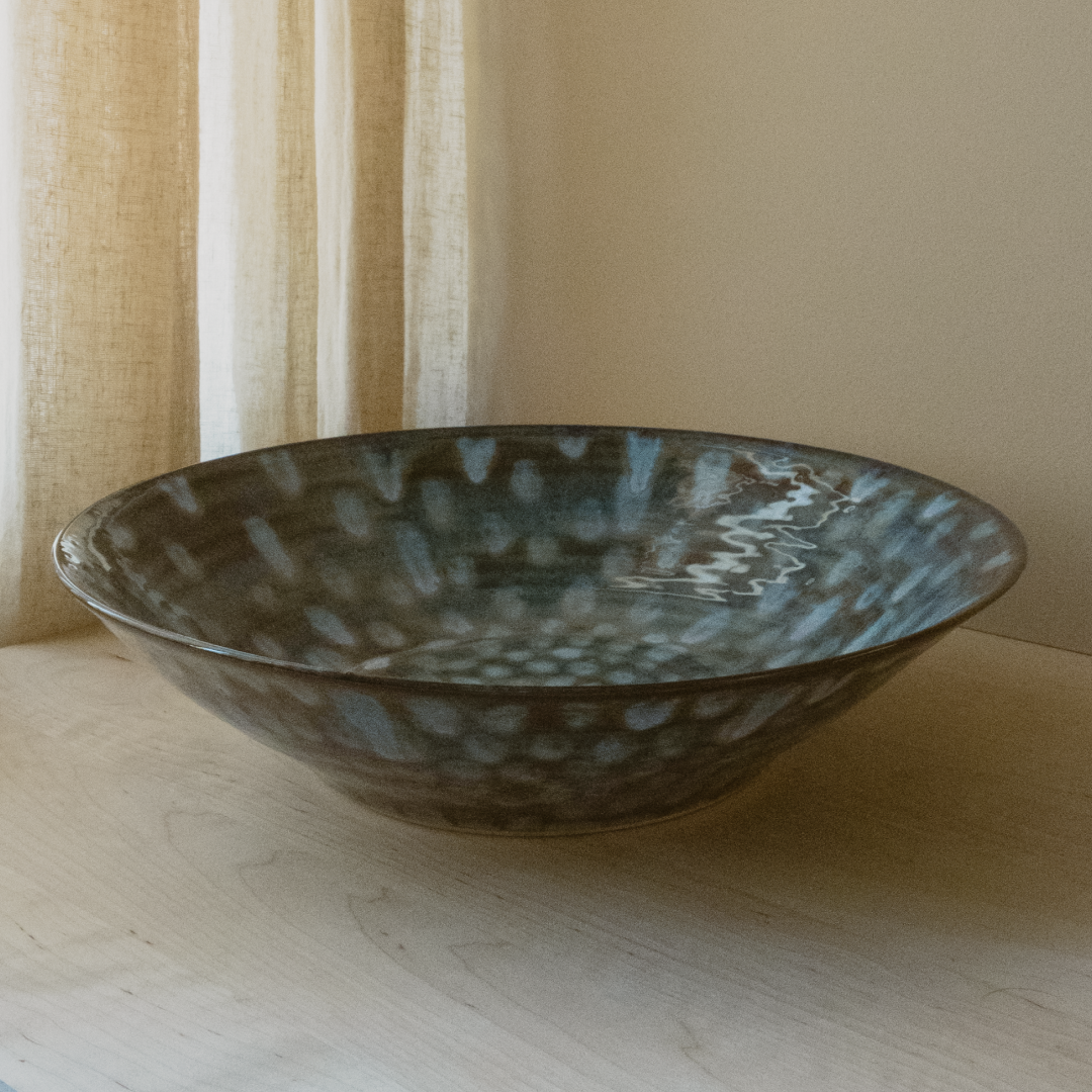 Large Serving Bowl | Spotted Blu